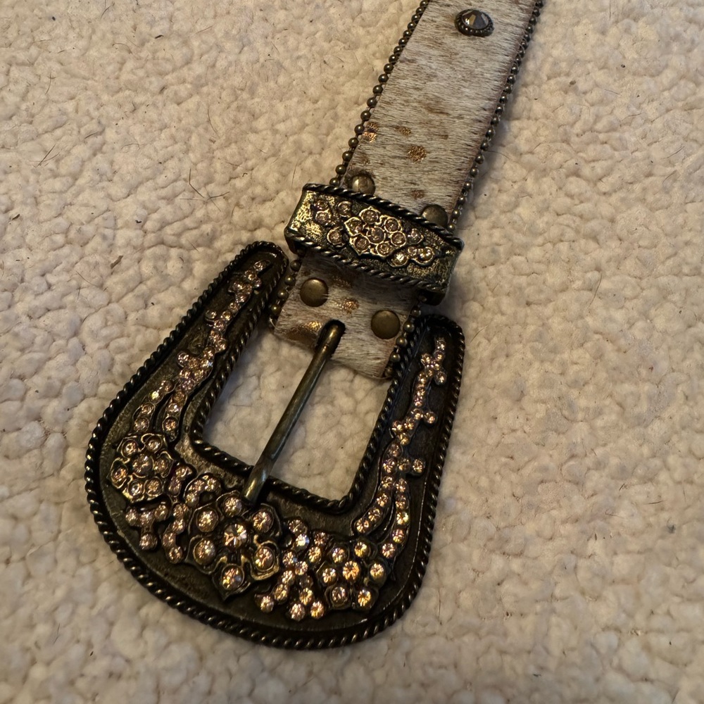 Leatherock belt and Buckle